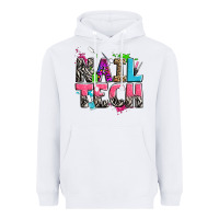 White nail tech Heavyweight Hoodie - Zillion Design Studio