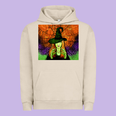 Halloween Witch Tumbler Urban Hoodie Designed By Jasminsmagicworld