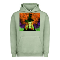 Pigment Oil Green halloween witch tumbler Urban Hoodie - Jasminsmagicworld