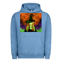 Pigment Pebble Blue halloween witch tumbler Urban Hoodie - Jasminsmagicworld