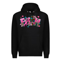 Black cancer faith cross Premium Hoodie - AdoDesignShop