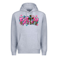 Heather Grey cancer faith cross Premium Hoodie - AdoDesignShop