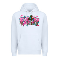 White cancer faith cross Premium Hoodie - AdoDesignShop