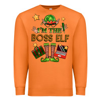 Carrot im the boss elf Premium Sweatshirt - FaDigitalArtStudio