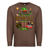 Chestnut im the boss elf Premium Sweatshirt - FaDigitalArtStudio