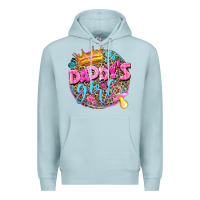 Blue Mist daddys girl Premium Hoodie - NancyCooperArtShop