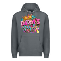Rock daddys girl Premium Hoodie - NancyCooperArtShop