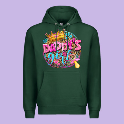 Daddys Girl Premium Hoodie Designed By Nancycooperartshop