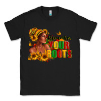 Black Remember your roots Afro American Classic Tee - RanaPortraitStore