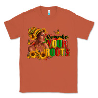 Copper Remember your roots Afro American Classic Tee - RanaPortraitStore