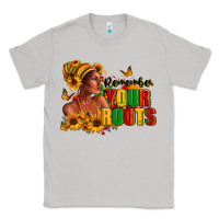 Moon Dust Remember your roots Afro American Classic Tee - RanaPortraitStore