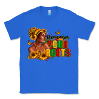 True Royal Remember your roots Afro American Classic Tee - RanaPortraitStore