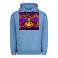 Pigment Pebble Blue halloween jack o'lantern tumbler Urban Hoodie - Jasminsmagicworld