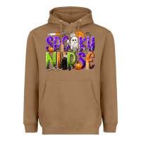 Toasted Coconut Halloween Spooky Nurse Heavyweight Hoodie - texasbilliewilder
