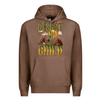 Chestnut desert child cactus Premium Hoodie - NancyCooperArtShop