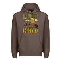 Coffee desert child cactus Premium Hoodie - NancyCooperArtShop