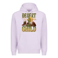 Lilac desert child cactus Premium Hoodie - NancyCooperArtShop