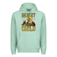 Seafoam desert child cactus Premium Hoodie - NancyCooperArtShop