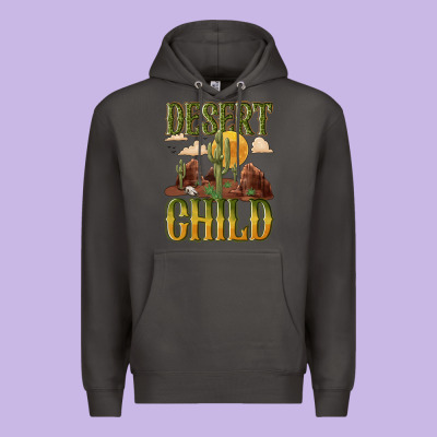 Desert Child Cactus Premium Hoodie Designed By Nancycooperartshop