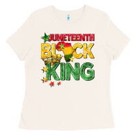 Bone juneteenth black king Ladies Tee - BarkalooDesign