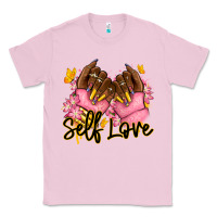 Bubblegum Pink Self love pink afro nails Classic Tee - RanaPortraitStore