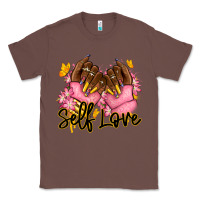 Chestnut Self love pink afro nails Classic Tee - RanaPortraitStore