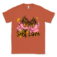 Copper Self love pink afro nails Classic Tee - RanaPortraitStore