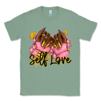 Sage Self love pink afro nails Classic Tee - RanaPortraitStore