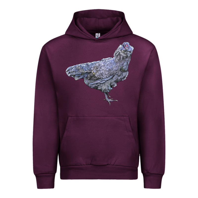 Ameraucana Chicken Urban Hoodie by LillyAllenDesigns | Teevron
