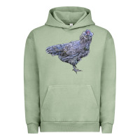 Pigment Oil Green Ameraucana Chicken Urban Hoodie - LillyAllenDesigns