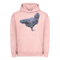 Pigment Salmon Ameraucana Chicken Urban Hoodie - LillyAllenDesigns