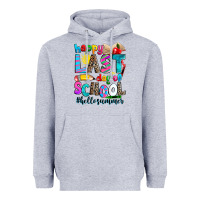 Heather Grey happy last day of school Heavyweight Hoodie - Zillion Design Studio