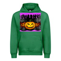 Emerald halloween jack o'lantern dripping glitter tumbler Urban Hoodie - Jasminsmagicworld