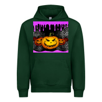 Forest Green halloween jack o'lantern dripping glitter tumbler Urban Hoodie - Jasminsmagicworld