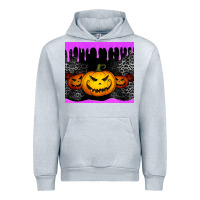 Heather Grey halloween jack o'lantern dripping glitter tumbler Urban Hoodie - Jasminsmagicworld