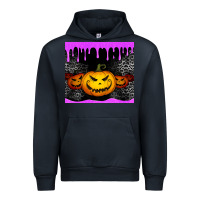 Navy halloween jack o'lantern dripping glitter tumbler Urban Hoodie - Jasminsmagicworld