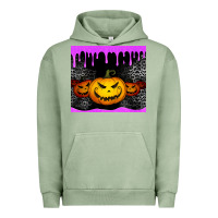 Pigment Oil Green halloween jack o'lantern dripping glitter tumbler Urban Hoodie - Jasminsmagicworld