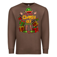 Chestnut im the clumsy elf Premium Sweatshirt - FaDigitalArtStudio