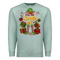 Seafoam im the clumsy elf Premium Sweatshirt - FaDigitalArtStudio