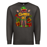 Smoke im the clumsy elf Premium Sweatshirt - FaDigitalArtStudio
