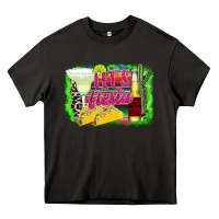 Asphalt Lets Fiesta Heavy Core Tee - CowhideDigitalArt