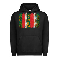 Pigment Black mexican flag brushstroke Urban Hoodie - Jasminsmagicworld