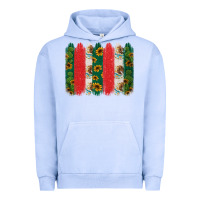 Pigment Grape Ice mexican flag brushstroke Urban Hoodie - Jasminsmagicworld