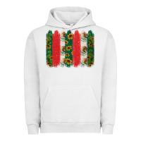 Pigment Lunar Rock mexican flag brushstroke Urban Hoodie - Jasminsmagicworld