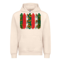 Sandshell mexican flag brushstroke Urban Hoodie - Jasminsmagicworld