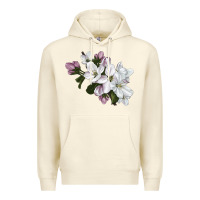 Sandshell apple blossom Premium Hoodie - LillyAllenDesigns