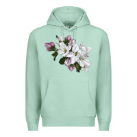 Seafoam apple blossom Premium Hoodie - LillyAllenDesigns