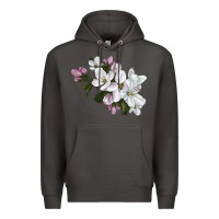 Smoke apple blossom Premium Hoodie - LillyAllenDesigns