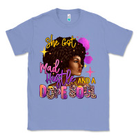 Colony Blue She got mad hustle and a dope soul Classic Tee - RanaPortraitStore