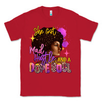 Red She got mad hustle and a dope soul Classic Tee - RanaPortraitStore